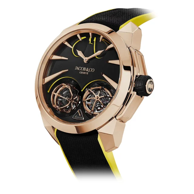Jacob & Co. Jacob & Co Gotham City Rose Gold DC100.40.AA.AA.A kol saati