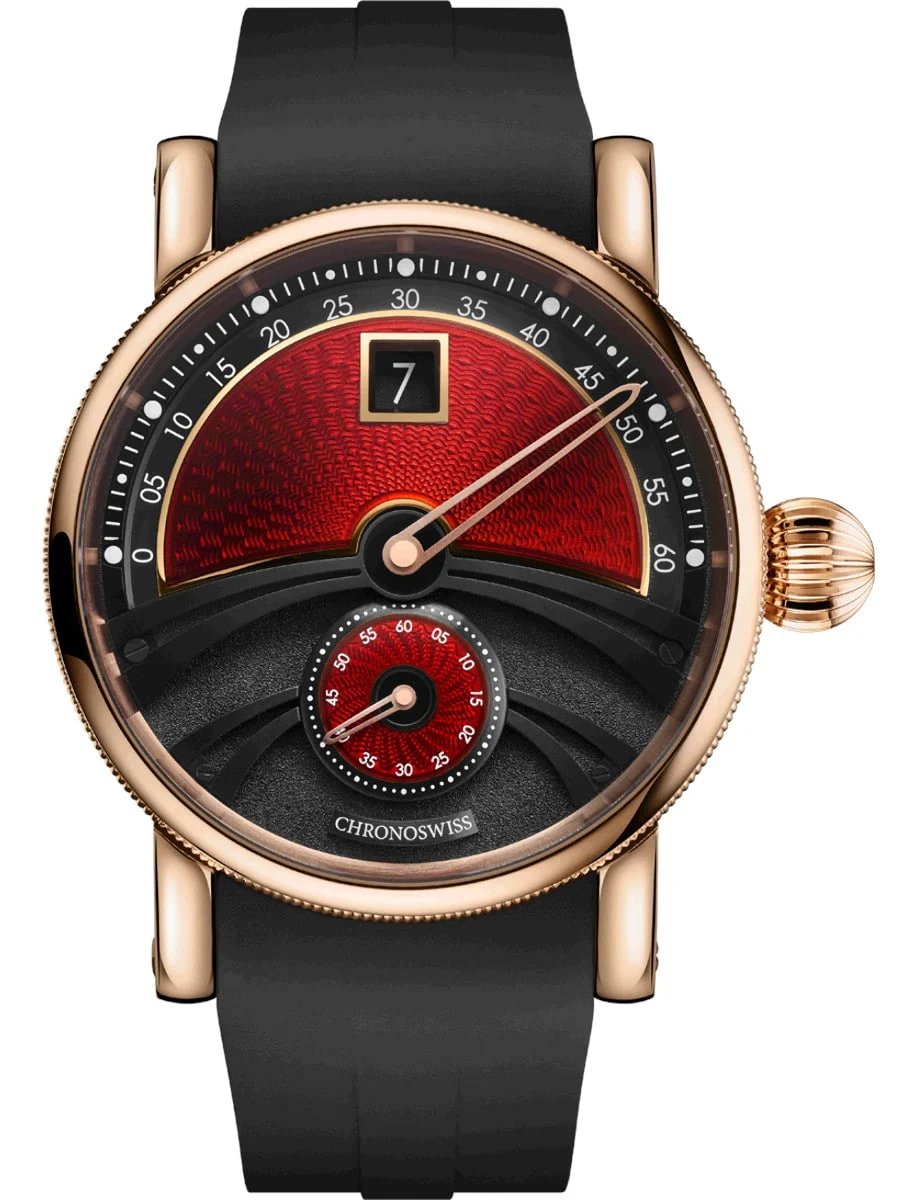 ChronoSwiss Delphis CH-1421.1E-BKRE 42 mm kol saati
