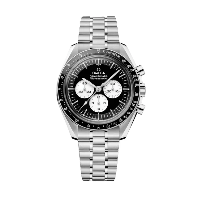 OMEGA Speedmaster Moonwatch Professional "Reverse Panda" 42mm - Black on Bracelet O3103042