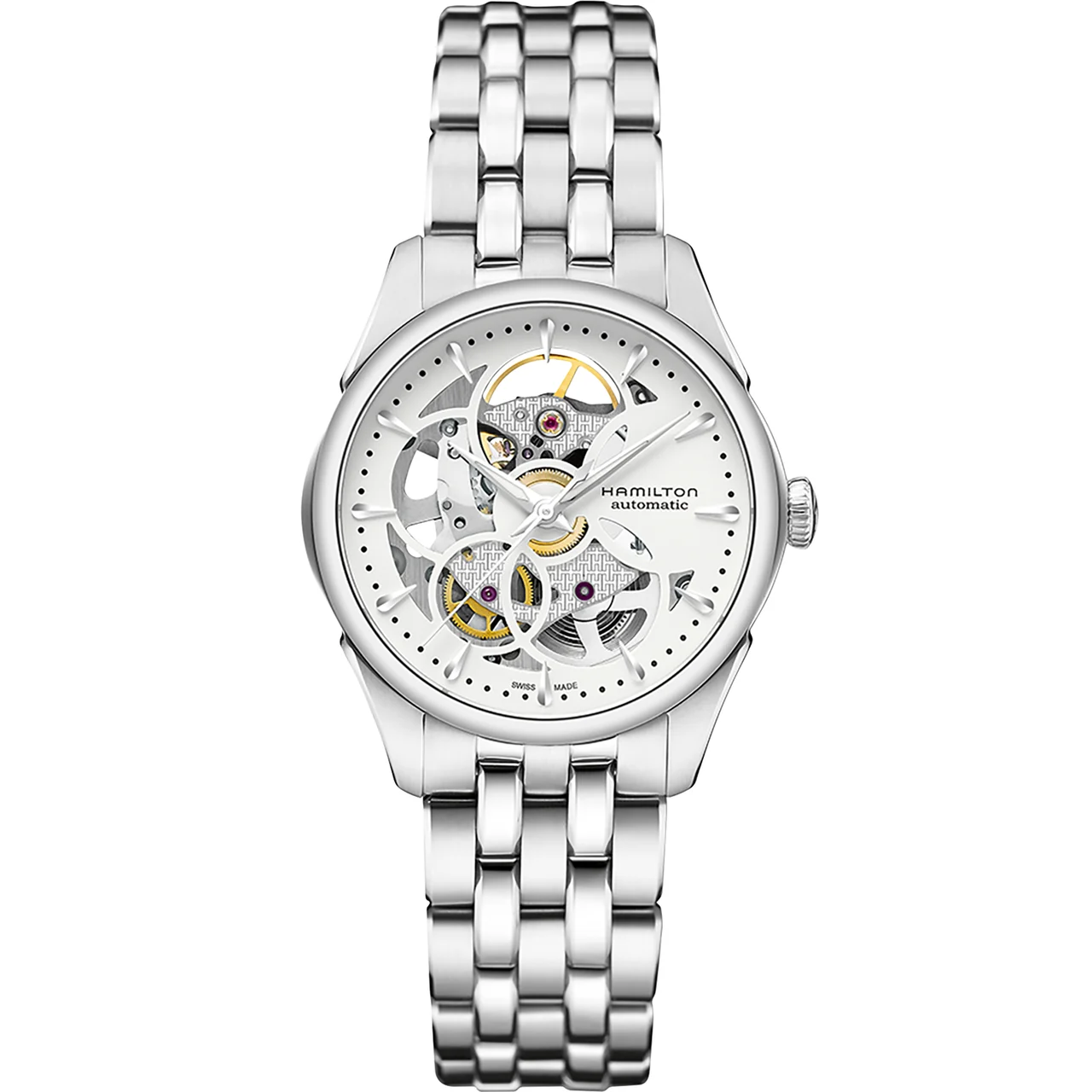Hamilton Jazzmaster Skeleton Auto H32405111 36 mm kol saati