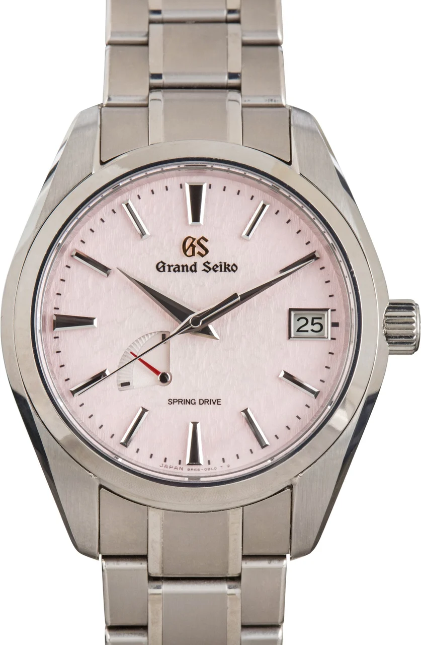 Grand Seiko Heritage Collection SBGA497 Pink Dial 41 mm kol saati