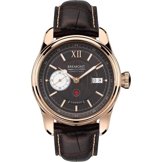 Bremont Longitude White Gold Limited Edition LONGITUDE-RG-R-S kol saati