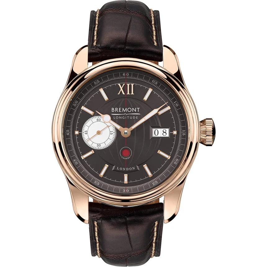 Bremont Longitude White Gold Limited Edition LONGITUDE-RG-R-S kol saati