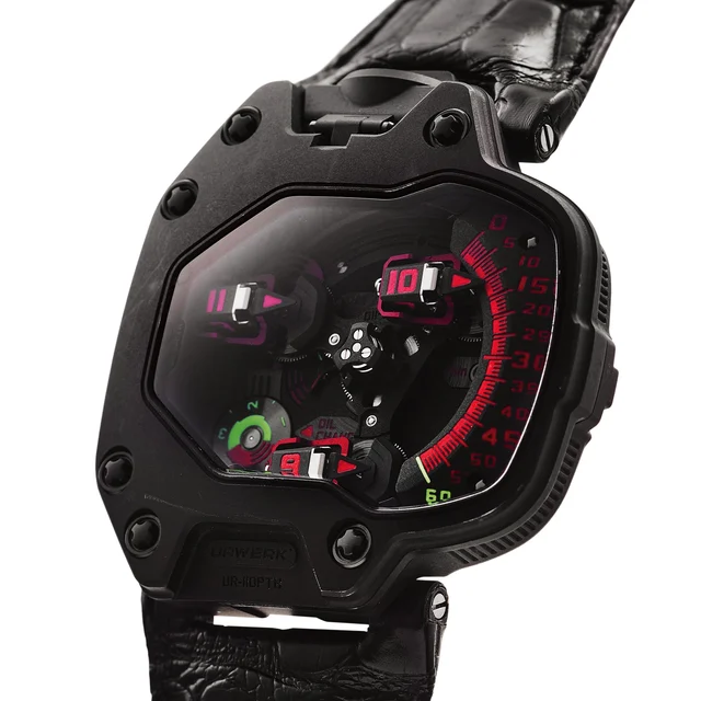 Urwerk URWERK REF. UR 110 TITANIUM LIMITED EDITION TITANIUM AND BLACK COATED kol saati