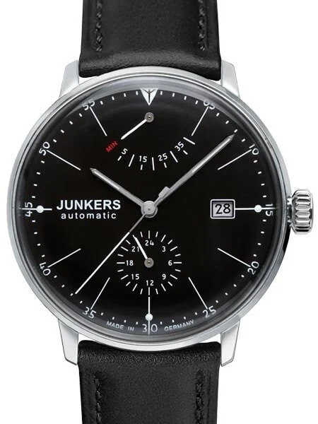 Junkers Scratch and Dent - Bauhaus Automatic Watch with Power Reserve and 24hr Subdial #60