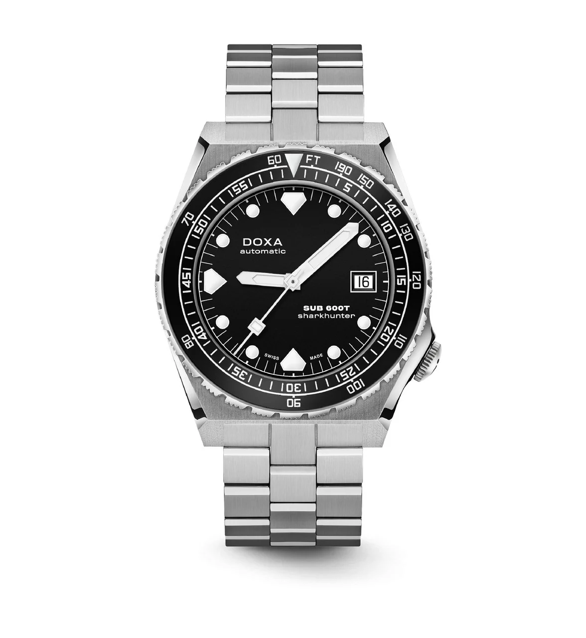 Doxa Sharkhunter B&W 861.10.101B.20-N 40 mm kol saati