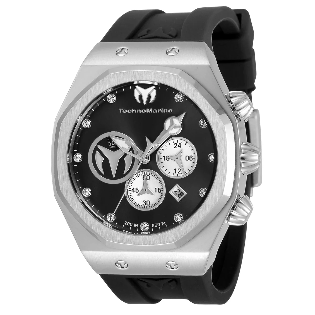 Technomarine Reef Sun Watch - 45mm, Black (TM-520000) 45 mm kol saati
