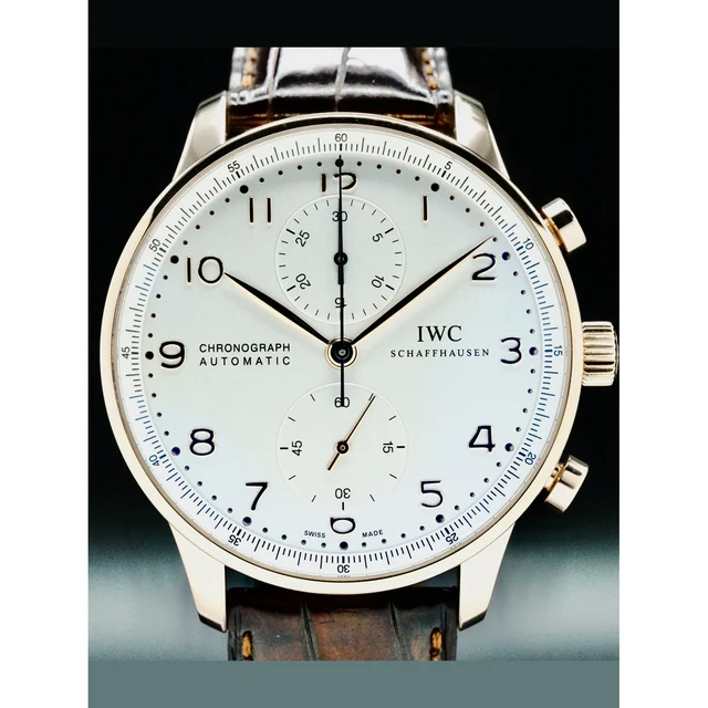 IWC Portugieser Chronograph 210000051338 kol saati