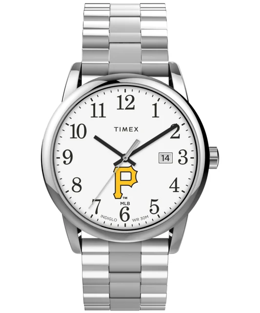 Timex Easy Reader Expansion Bracelet Pittsburgh Pirates TWZBPIRMZ kol saati
