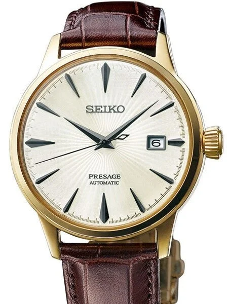 Seiko Presage "Cocktail Time" Automatic Dress Watch with 40mm Case #SRPB44 40 mm kol saati