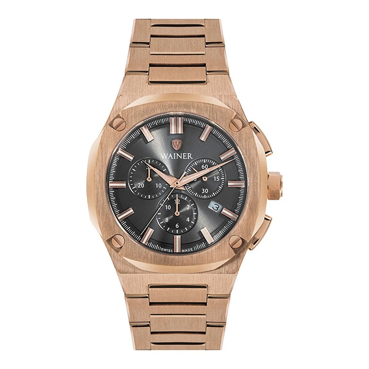 WAINER Vintage Slim WA.10000-D 43 mm kol saati