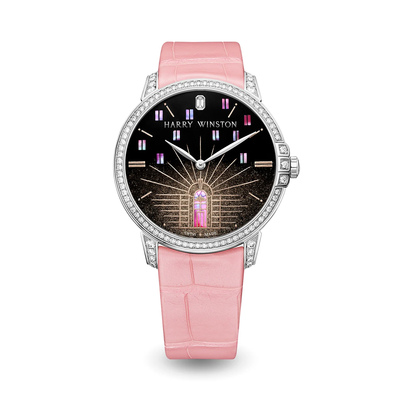 Harry Winston Midnight MIDAHM39SET001 39 mm kol saati