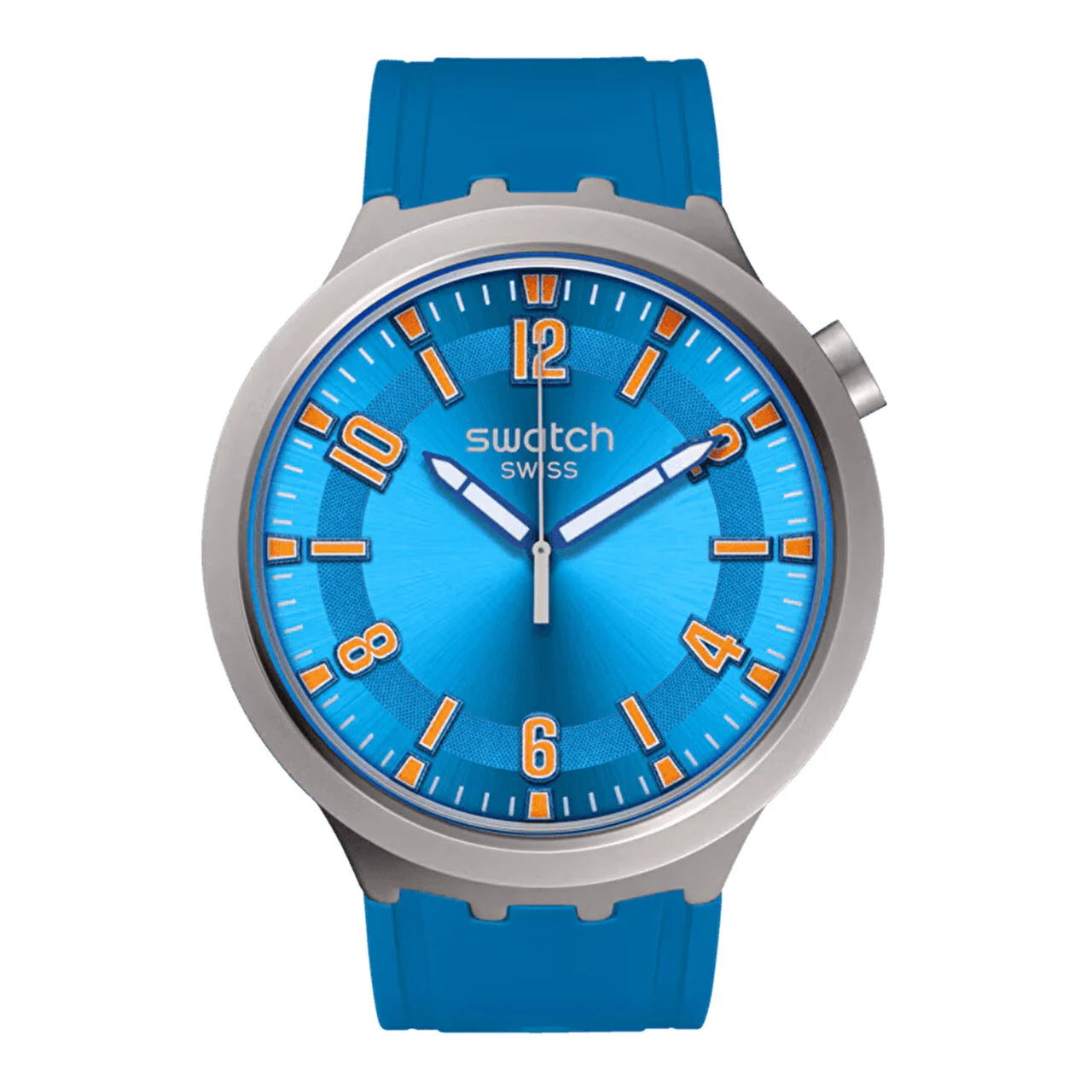 Swatch Blue In The Works SB07S115 47 mm kol saati