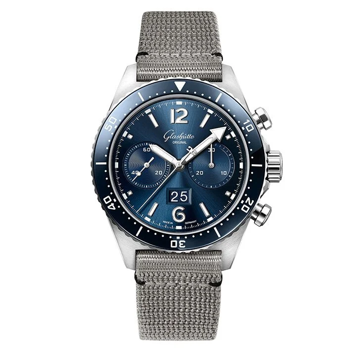 Glashutte Original SeaQ 1-37-23-02-81-34 43 mm kol saati