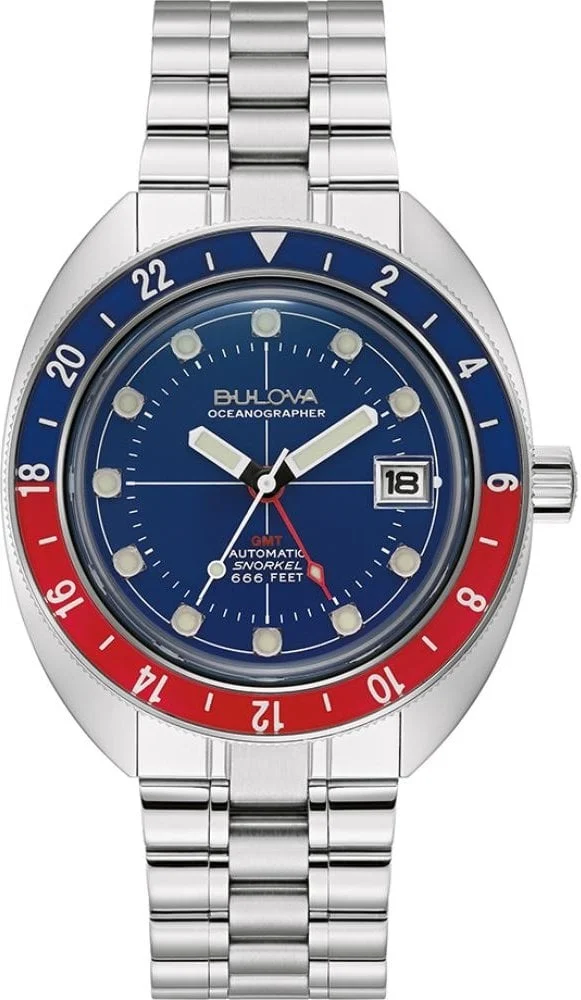 Bulova Archive Series Oceanographer GMT 96B405 41 mm kol saati