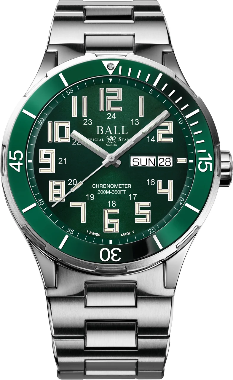Ball Roadmaster DM3030B-S6C-GR 40 mm kol saati