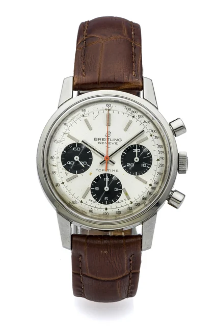 Breitling Top Time BREITLING TOP TIME REF. 810 CHRONOGRAPH STEEL Very fine, manual-winding