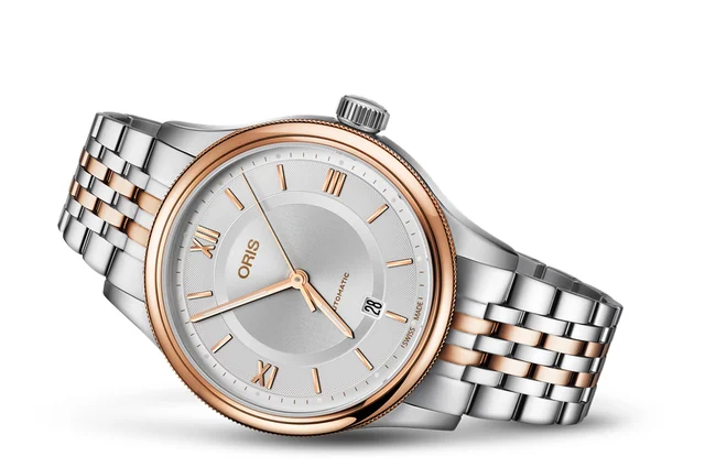 Oris Classic Date 01 733 7719 4371-07 8 20 12 kol saati
