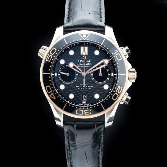 OMEGA Seamaster Diver 300M Master Chronometer Steel and Gold 210009N32207 kol saati