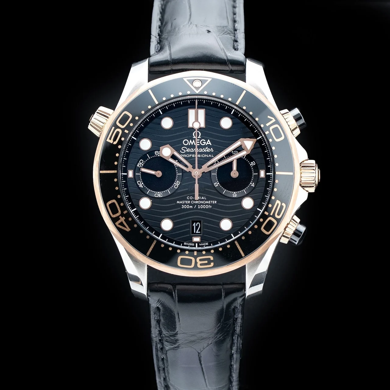 OMEGA Seamaster Diver 300M Master Chronometer Steel and Gold 210009N32207 kol saati