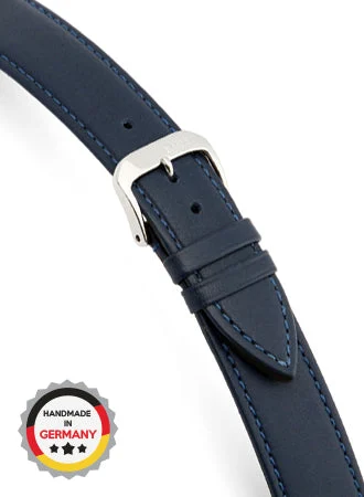 RIOS Leather Strap Toscana - Ocean Blue - Calf Leather 10212/RI kol saati