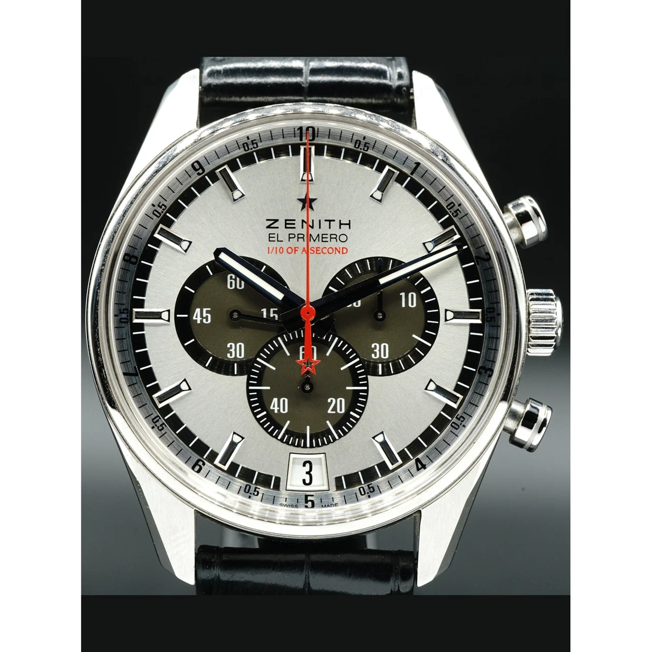 Zenith Primero Striking 10th Chronograph "Jean-Louis Etienne" Limited Edition 03.2043.4052 210000021789 kol saati