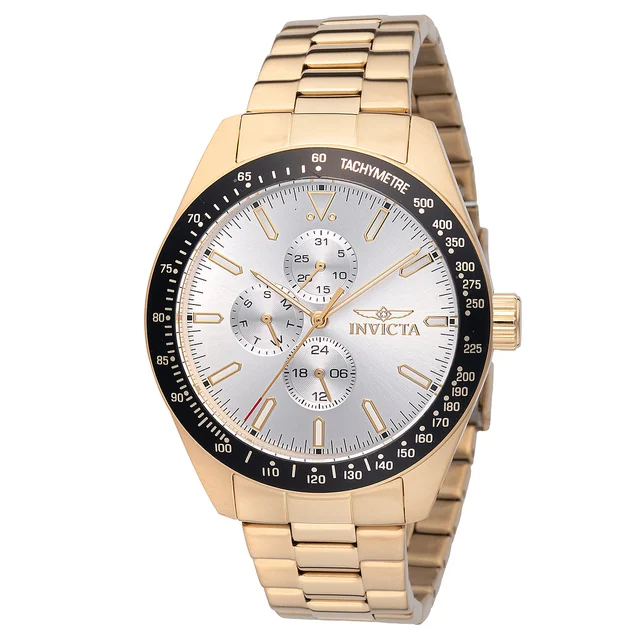 Invicta Aviator Storm Watch - 45mm. Gold (48860) kol saati