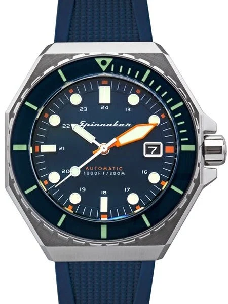 Spinnaker Dumas Automatic 300-Meter Dive Watch with Luminous Bezel #SP-5070-02 kol saati