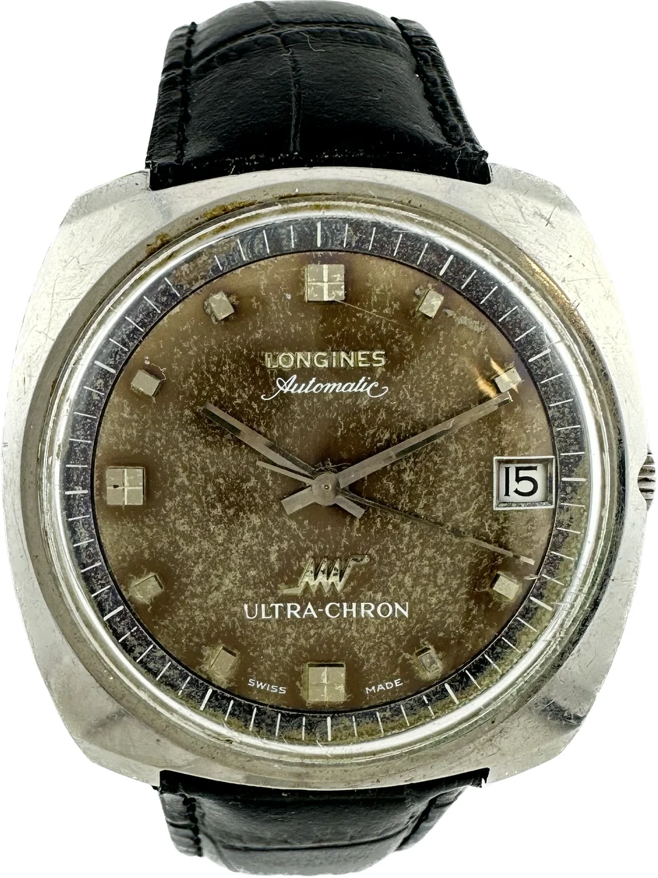 Longines Ultra-Chron 4145313-Vintage-Long 36 mm kol saati