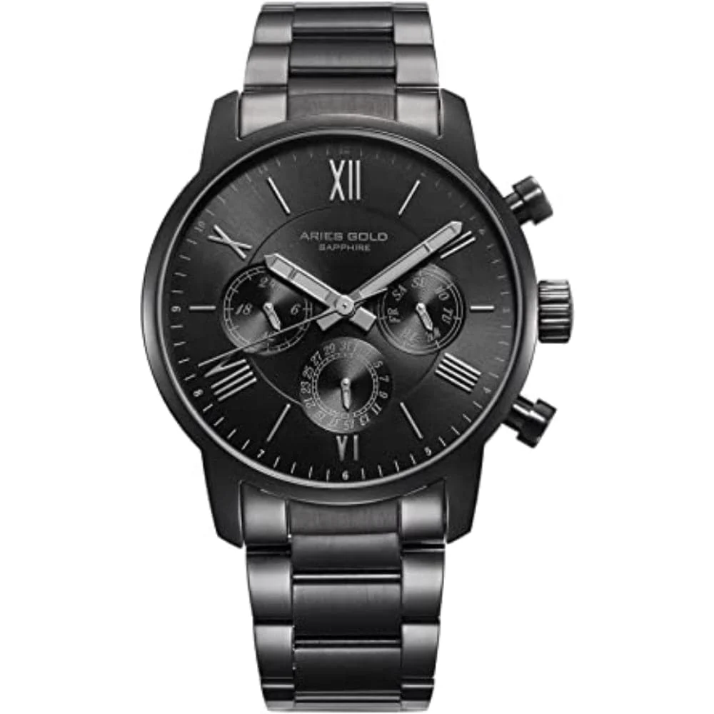 Aries Gold Eternal G 103 BK-BK 43 mm kol saati