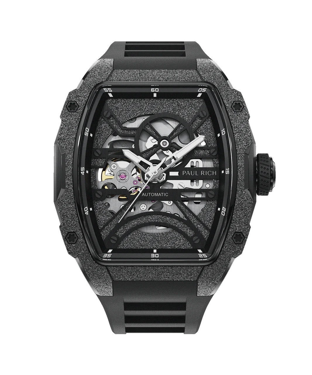 Paul Rich Astro Skeleton 5188Cblack 43 mm kol saati