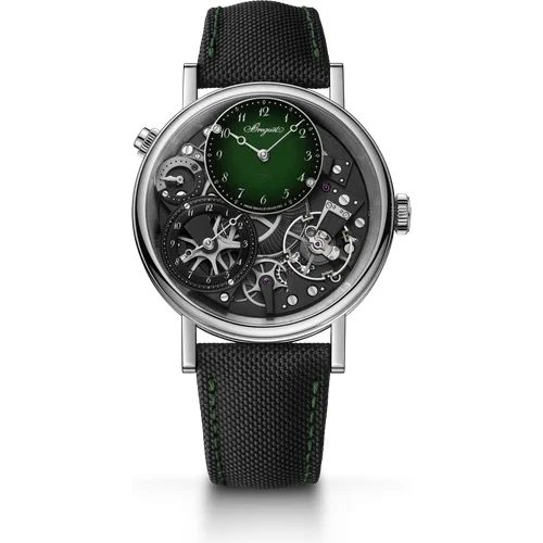 Breguet Tradition GMT 7067 7067PT/NM/5W6 40 mm kol saati