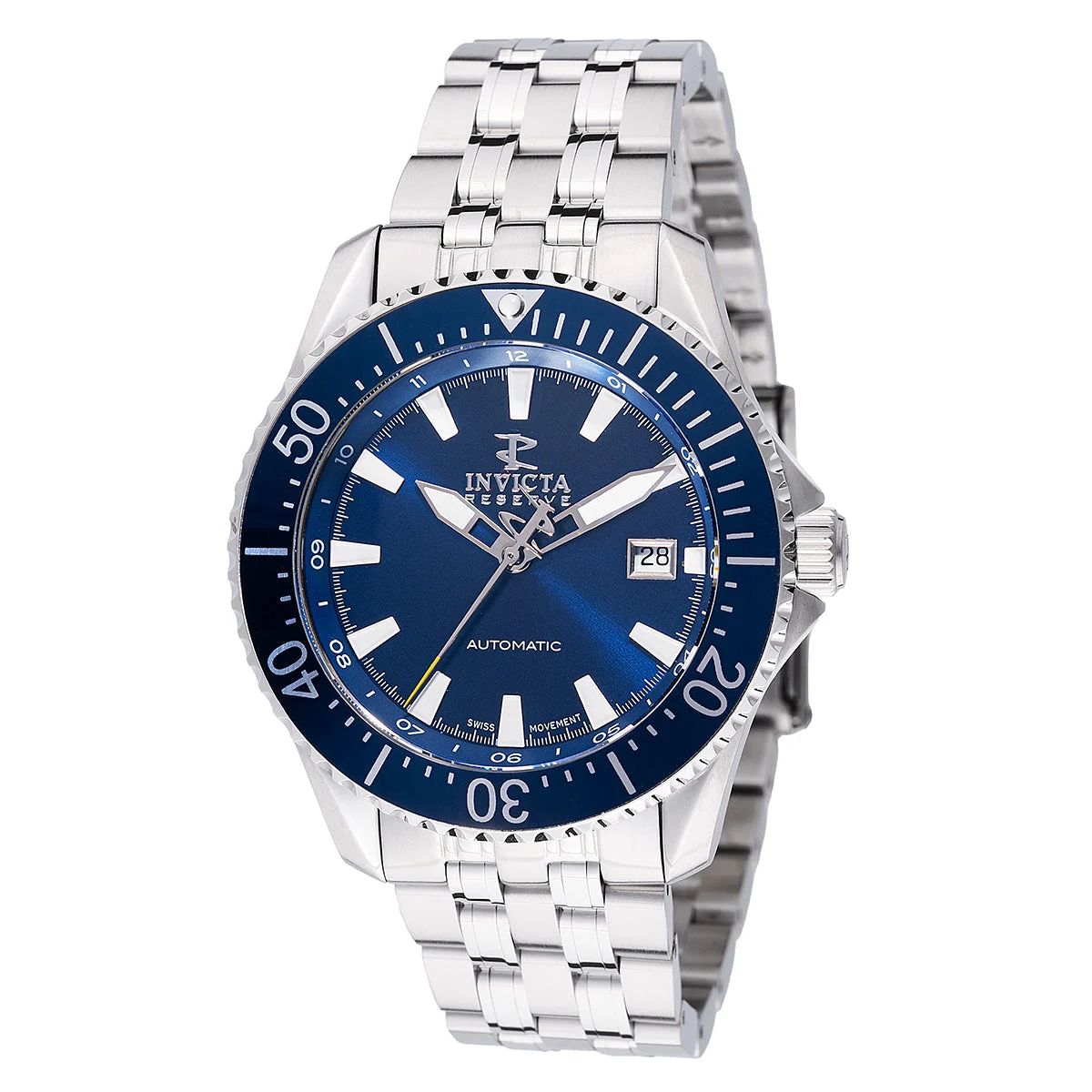 Invicta LIMITED EDITION - Reserve Automatic Swiss ETA 2824 Caliber Watch - 44mm, Steel (49234-N1) 44 mm kol saati