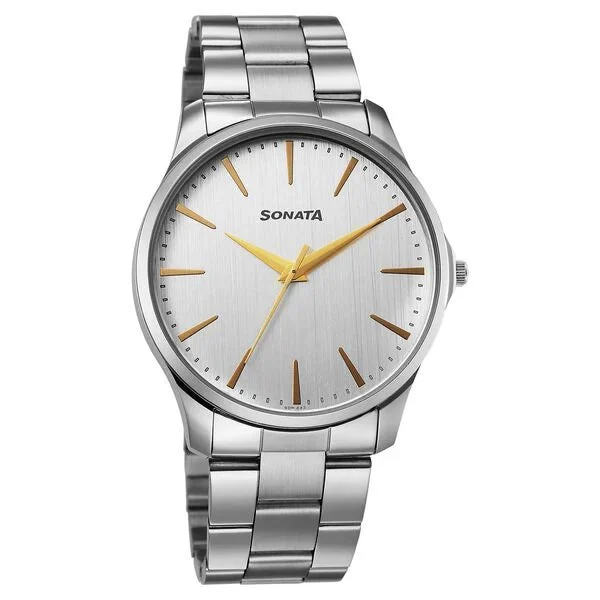 Sonata Traditional Essentials NU77163sm02w kol saati