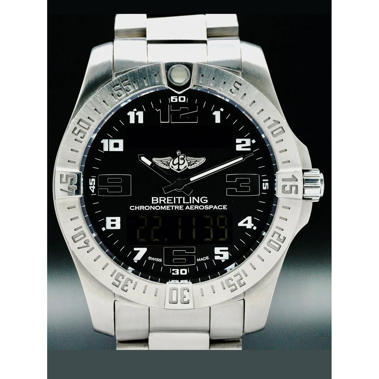 Breitling Aerospace Evo Titanium Black 210000069091 43 mm kol saati