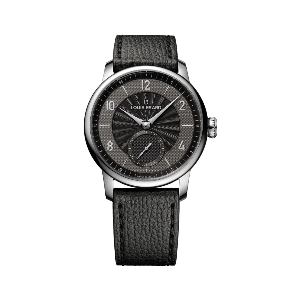 Louis Erard Excellence Petite Seconde Guilloché Anthracite Black 34237AA42.BVA170 kol saati