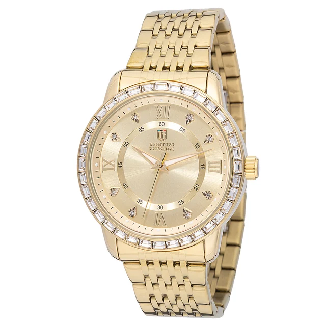 Montres Prestige Vetriore X Invicta Watch - 45mm. Gold (MPW-0237) kol saati