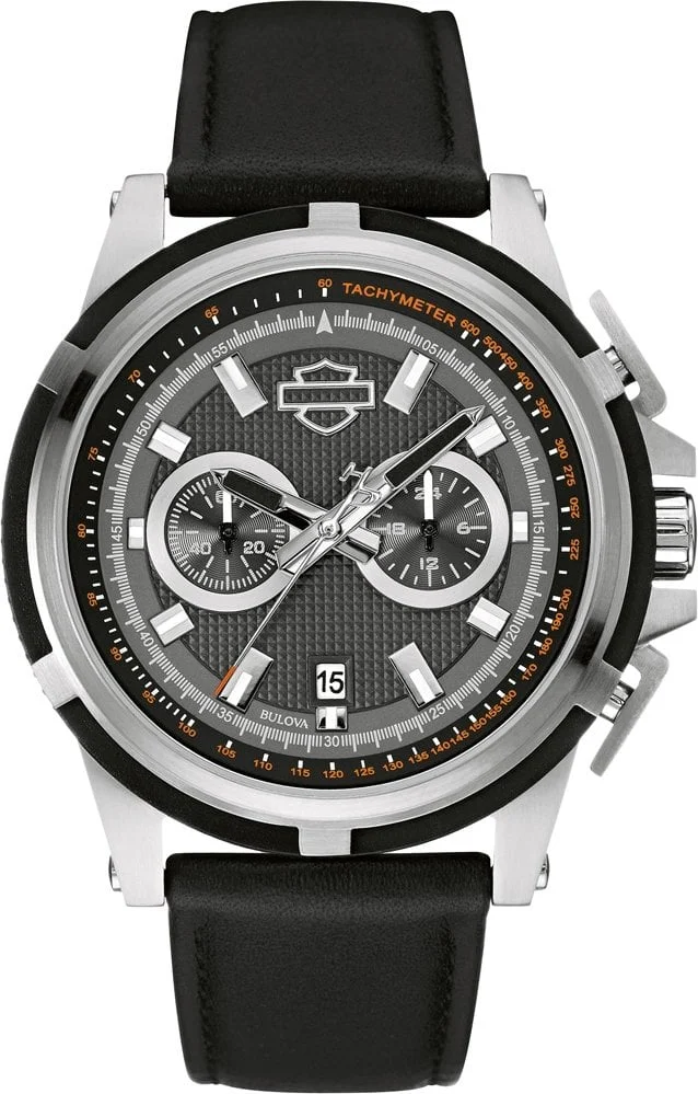 Harley Davidson 76B168 46 mm kol saati