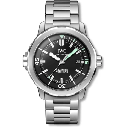 IWC Aquatimer Automatic IW328803 Black Dial kol saati