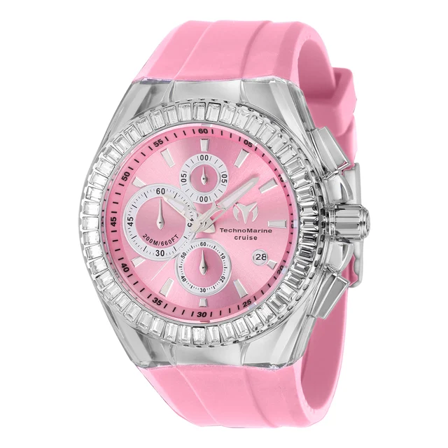 Technomarine Cruise Original Watch - 45mm, Pink (TM-121151) kol saati