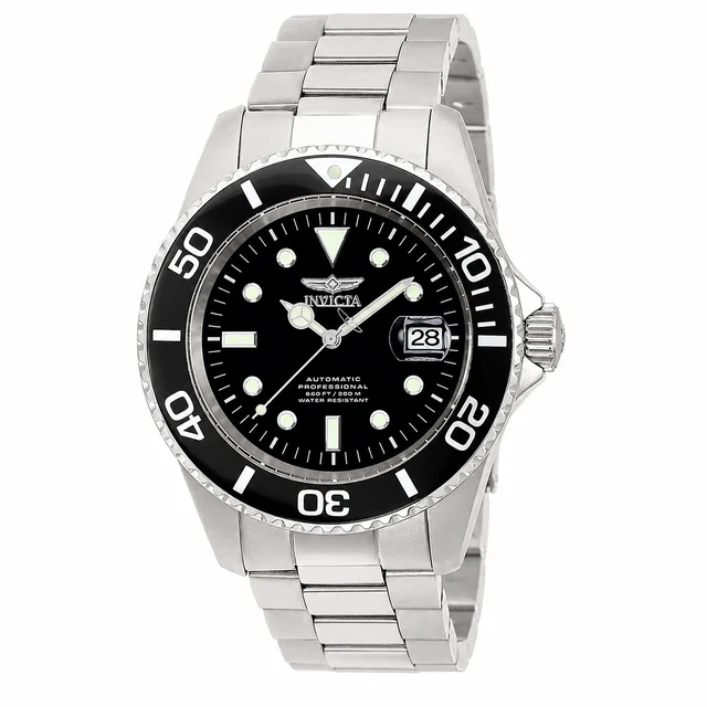 Invicta Pro Diver Inerza Automatic Watch - 45mm, Titanium (0420) kol saati
