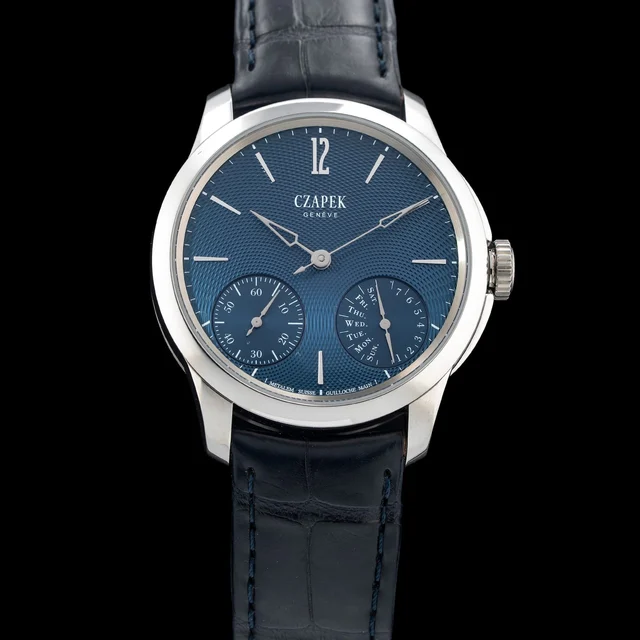 CZAPEK Quai Des Bergues Aqua Blue S NAP210009N5485 kol saati