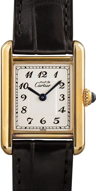 Cartier Tank Must W1002954 Yellow Gold kol saati