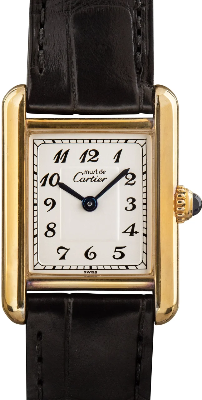 Cartier Tank Must W1002954 Yellow Gold kol saati