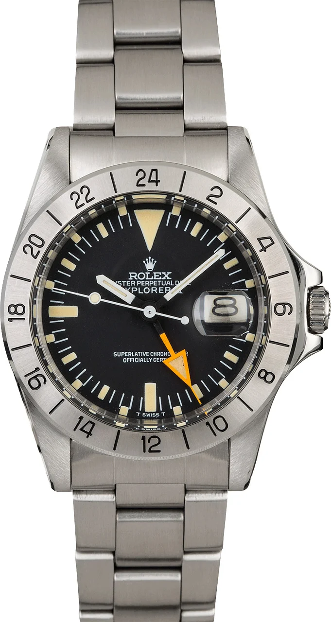 Rolex Vintage Explorer II Ref 1655 Steve McQueen 38 mm kol saati