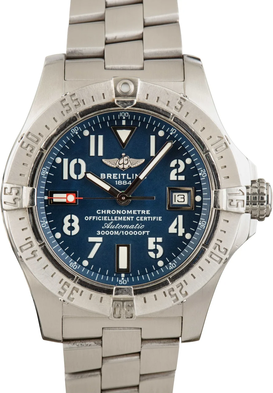 Breitling Avenger Seawolf Blue Dial A1733010/C756 45 mm kol saati