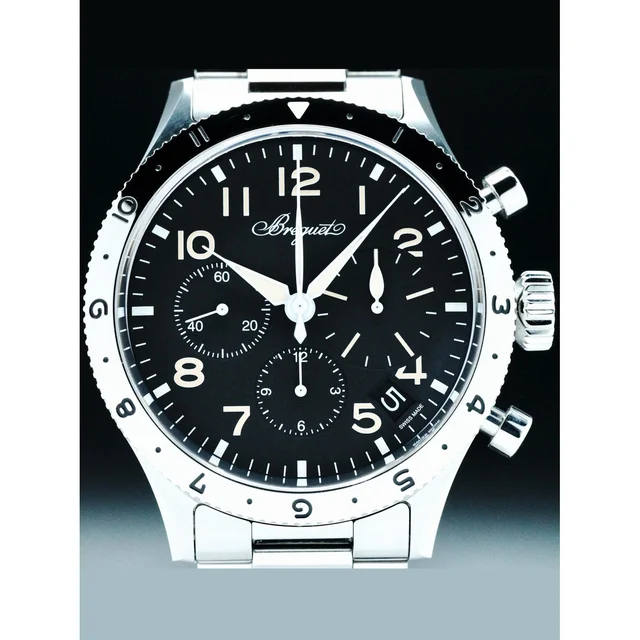 Breguet Type 20 Chronographe on Stainless Steel Bracelet 210000074947 kol saati