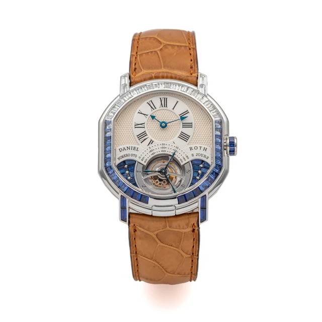 Daniel Roth DANIEL ROTH, REF. 197.X.60, MASTERS DOUBLE FACE, QUANTIEME TOURBILLON, WHITE G