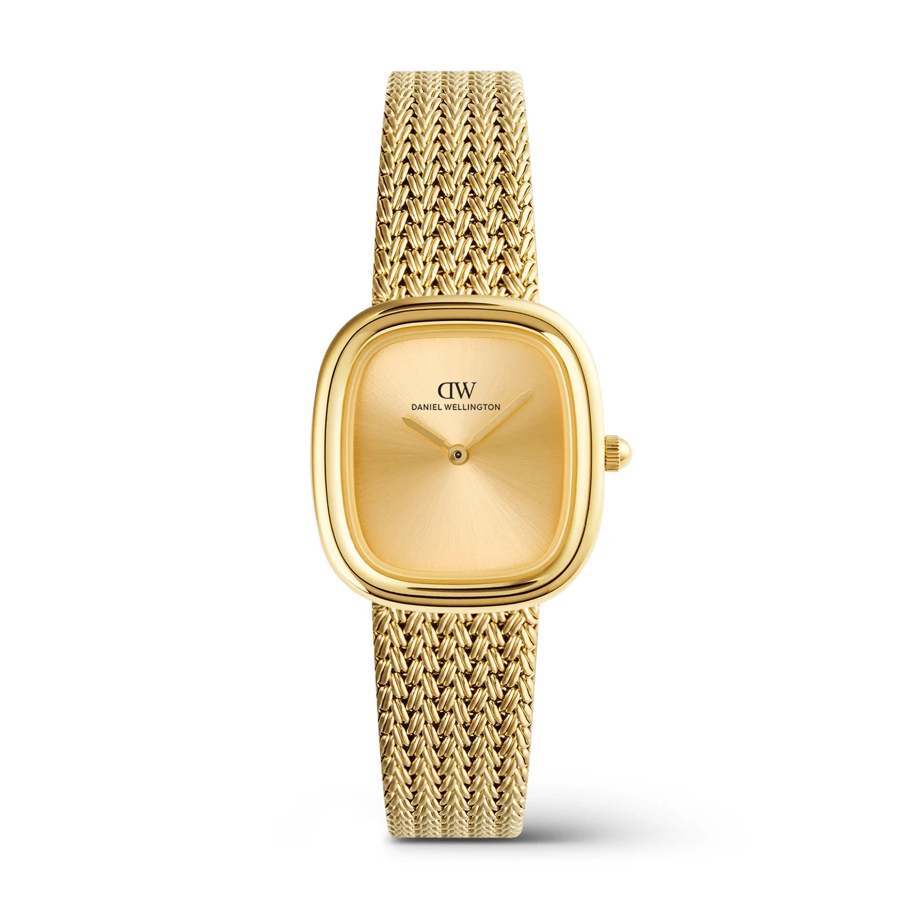 DANIEL WELLINGTON Margot Braided Mesh Unitone Gold DW00100964 26 mm kol saati