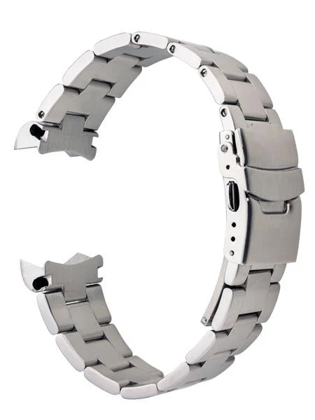 Islander Brushed Solid-Link Watch Bracelet for Orient Mako 2 and Ray 2 #BRAC-12 kol saati